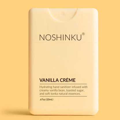 Noshinku Refillable Vanilla Créme Hydrating Hand Sanitizer