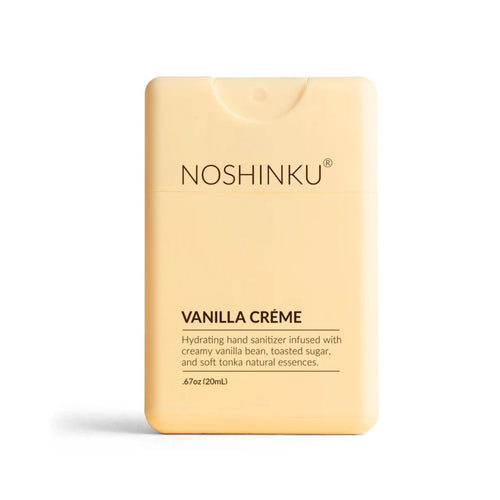 Noshinku Refillable Vanilla Créme Hydrating Hand Sanitizer