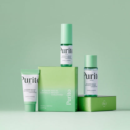 Purito Seoul Wonder Releaf Centella Mini Kit Unscented