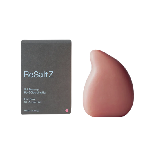 ReSaltZ Salt Anti-Aging Face Cleansing Bar Rose Sunset