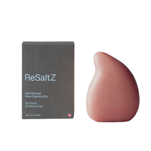 ReSaltZ Salt Anti-Aging Face Cleansing Bar Rose Sunset