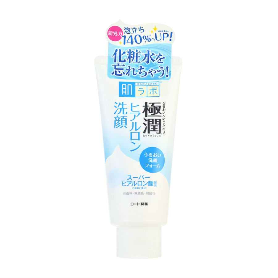 Rohto Hada Labo Gokujyun Hyaluronic Face Cleansing Foam