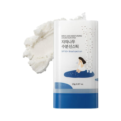 Round Lab Birch Juice Moisturizing Uvlock Sun Stick SPF 50+ Broad Spectrum