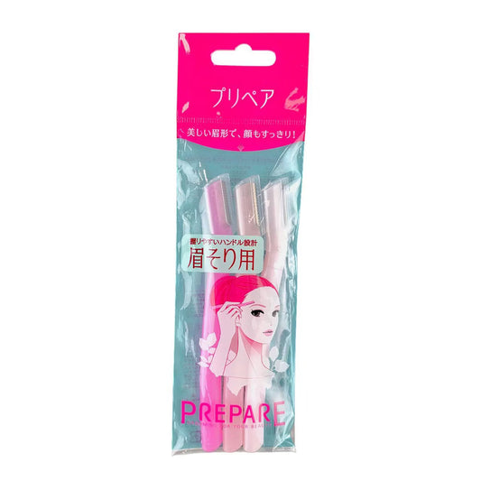 Shiseido FT Prepare Razor For Eyebrow S 3pc