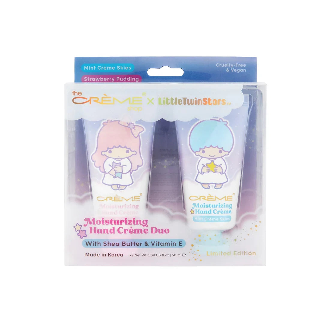 The Crème Shop x Sanrio Little Twin Stars Moisturizing Hand Cream Duo