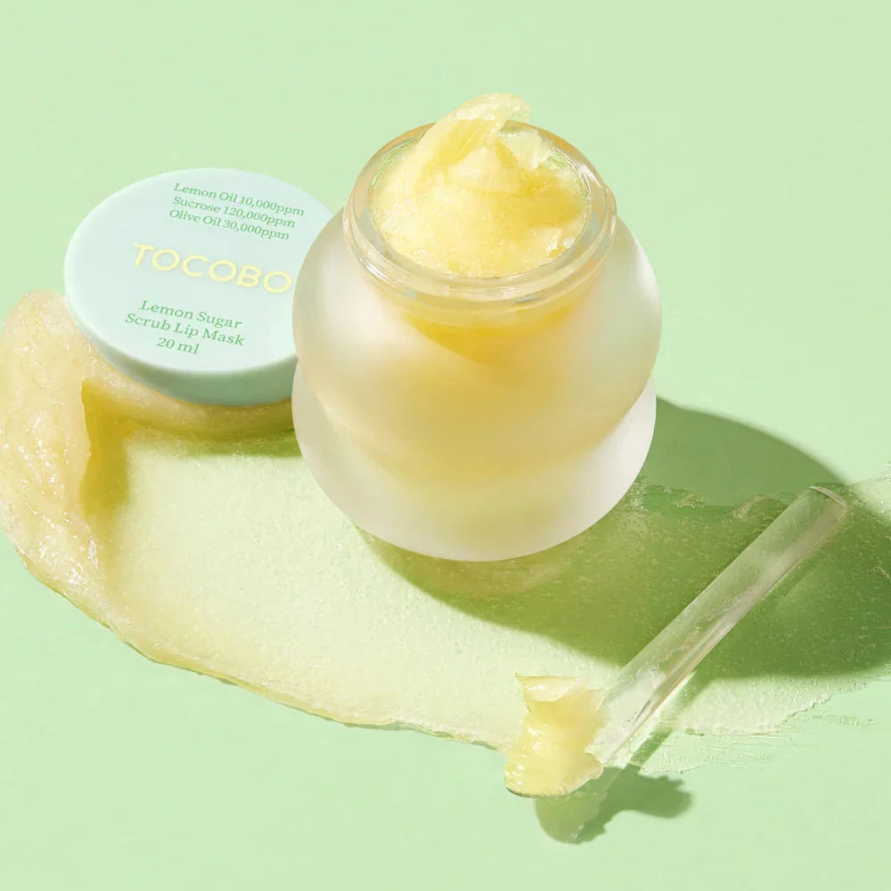 Tocobo Lemon Sugar Scrub Lip Mask