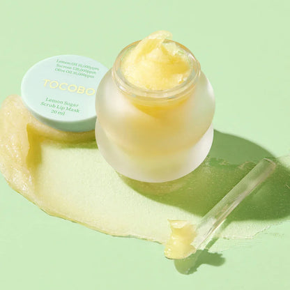 Tocobo Lemon Sugar Scrub Lip Mask