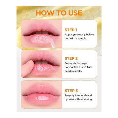 Tocobo Lemon Sugar Scrub Lip Mask