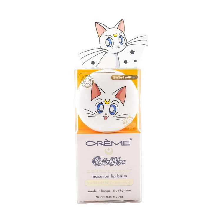 The Crème Shop Sailor Moon Artemis Macaron Lip Balm Peach Strawberry