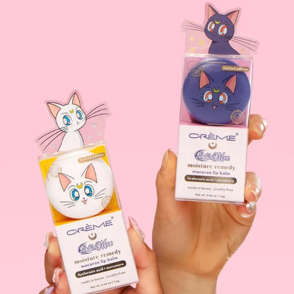 The Crème Shop Sailor Moon Artemis Macaron Lip Balm Peach Strawberry