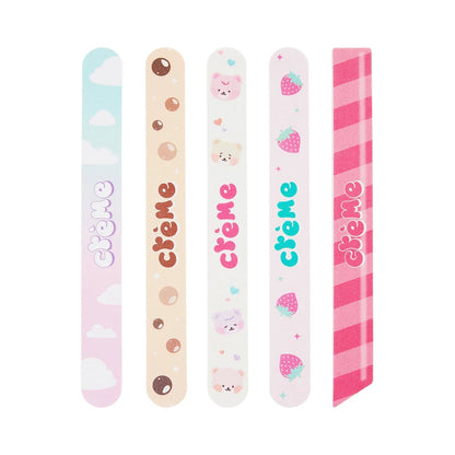 The Crème Shop  Boba Bears Smooth as Boba Nail File 5pc