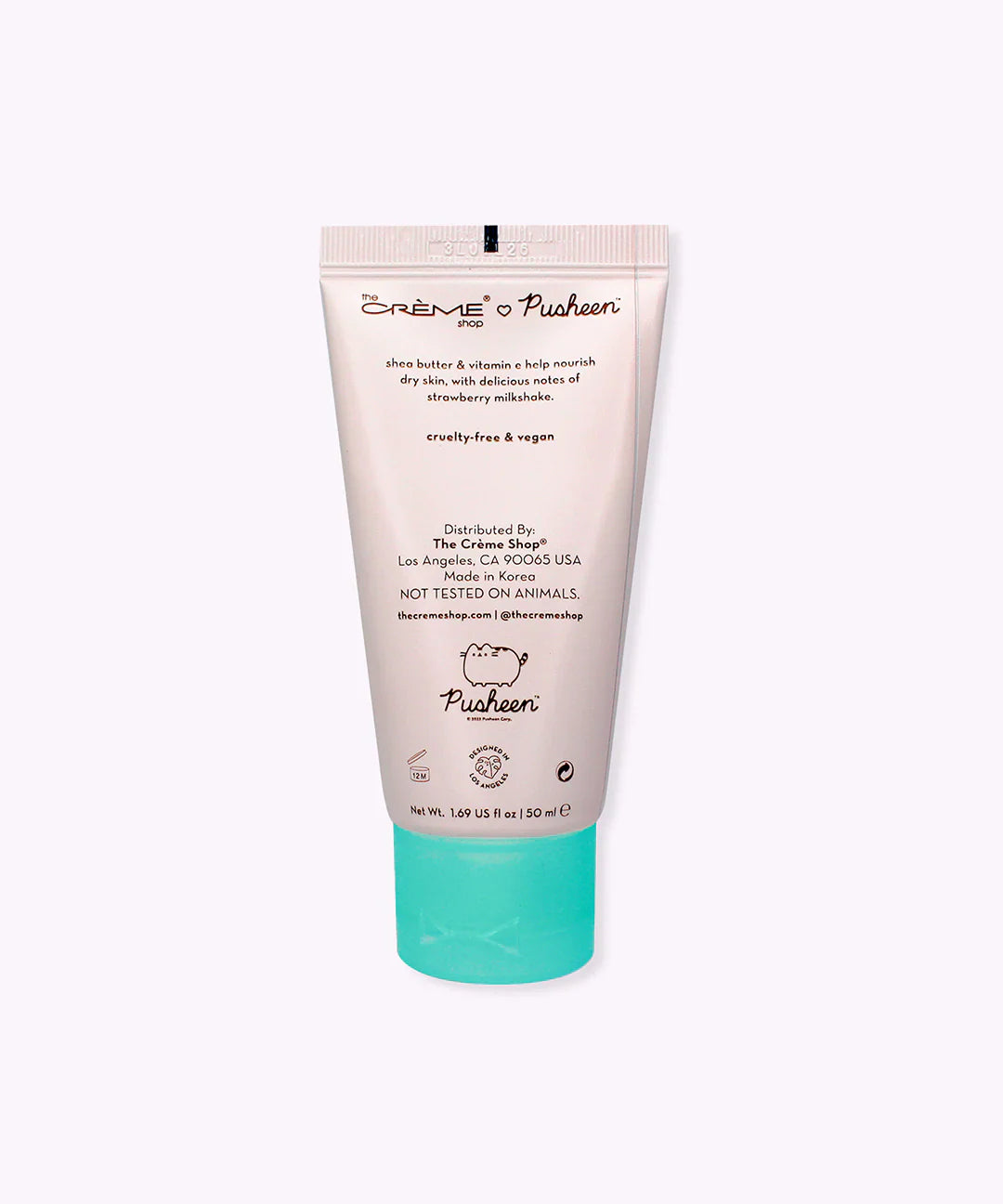The Crème Shop x Pusheen Strawberry Milkshake Hand Crème