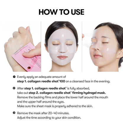 VT Cosmetics Collagen Reedle Shot 100 2 Step Mask