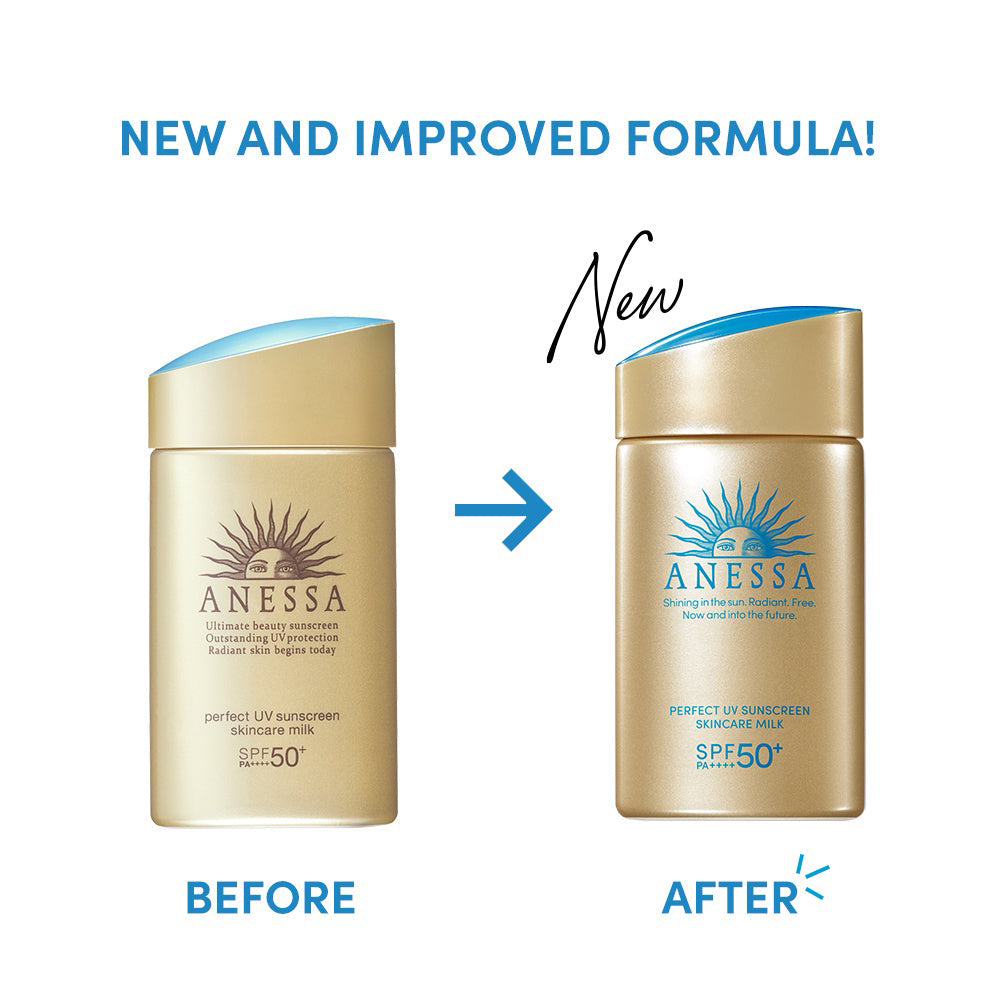 Anessa Perfect UV Sunscreen Skincare Milk SPF50+ PA+ Value Set