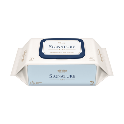 Bebesup Signature Blue Baby Wipes