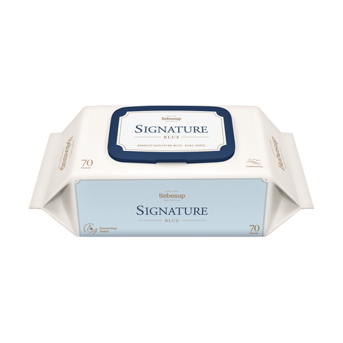 Bebesup Signature Blue Baby Wipes