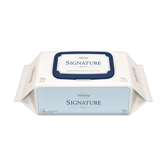 Bebesup Signature Blue Baby Wipes