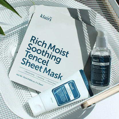Dear Klairs Rich Moist Soothing Tencel Sheet Mask