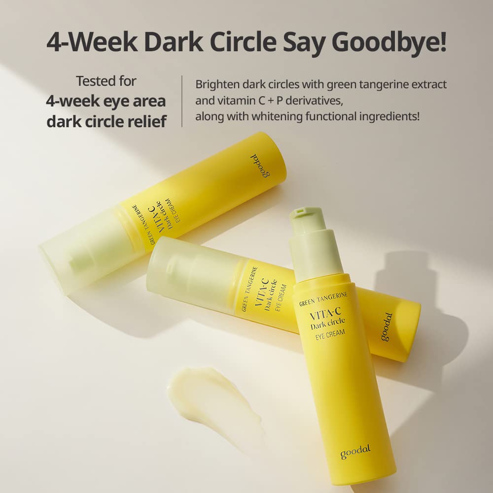 Goodal Green Tangerine Vitamin C Dark Circle Eye Cream