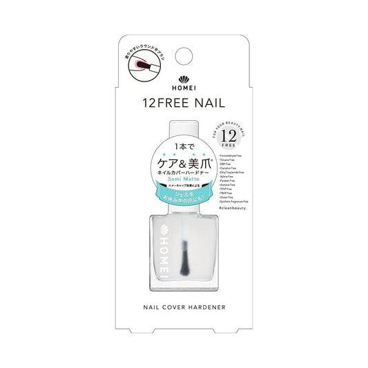 HOMEI 12 Free Nail Hardener Semi Matte