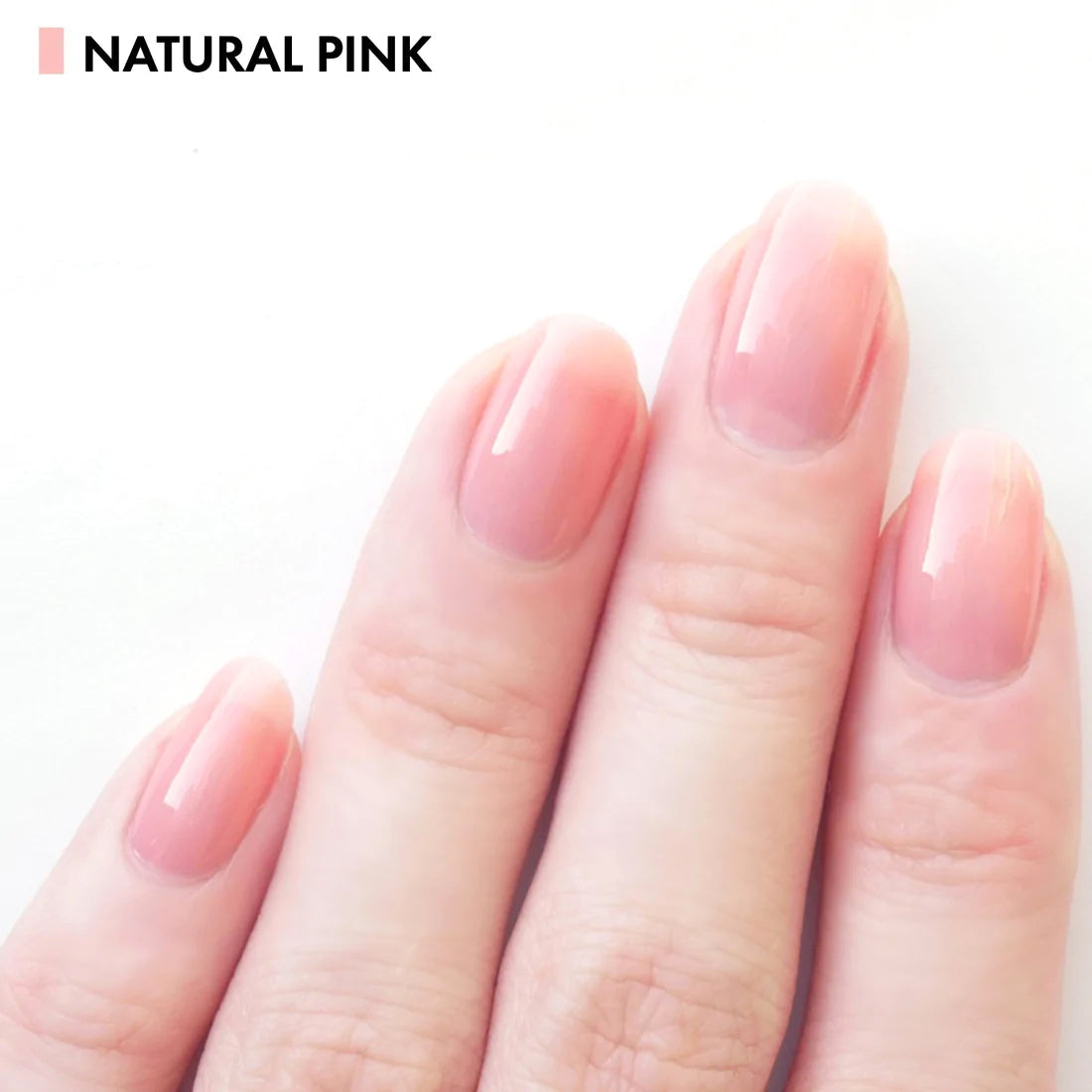 HOMEI 12 Free Nail Hardener Natural Pink