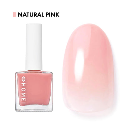 HOMEI 12 Free Nail Hardener Natural Pink