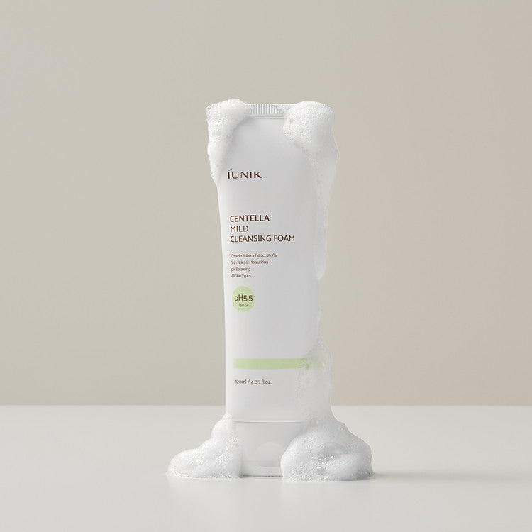 iUNIK Centella Mild Foaming Facial Cleanser