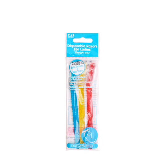 Kai Razor Disposable Razor Type-L Straight 3p