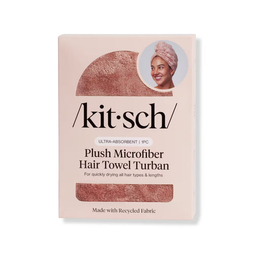kitsch Plush Microfiber Hair Towel Turban