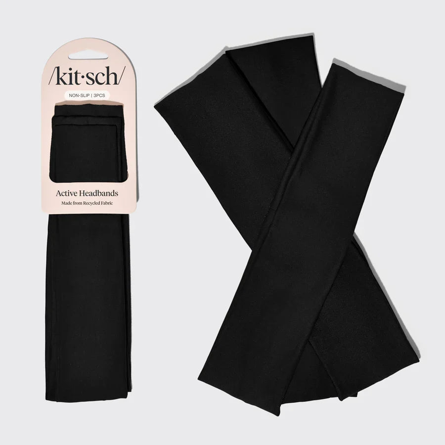 kitsch Recycled Fabric Active Headbands