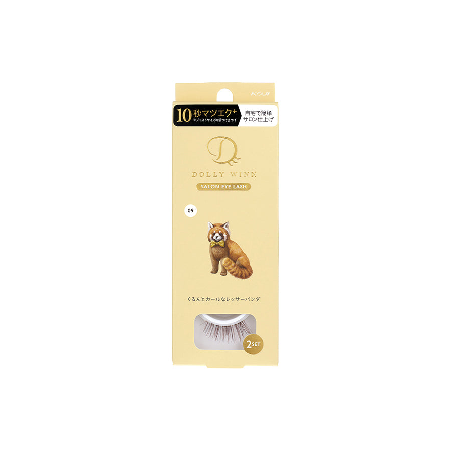 Dolly Wink Salon Eye Lash Eyelash Red Panda No.09