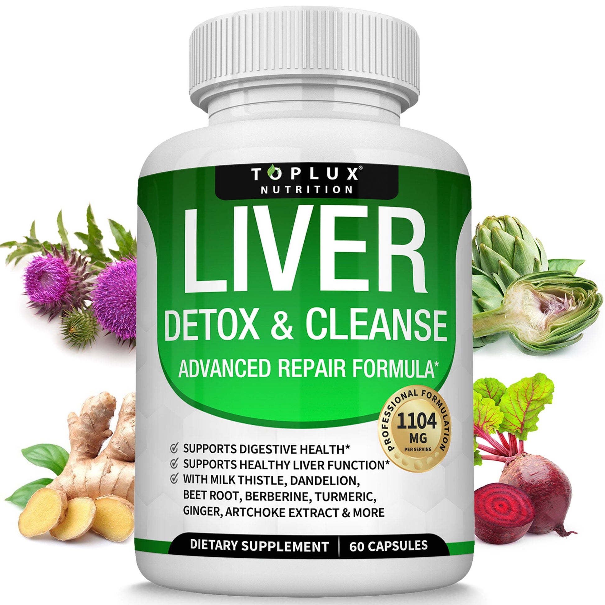 Liver Detox & Cleanse - Toplux Nutrition