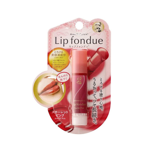 Mentholatum Lip Fondue Scarlet Pink