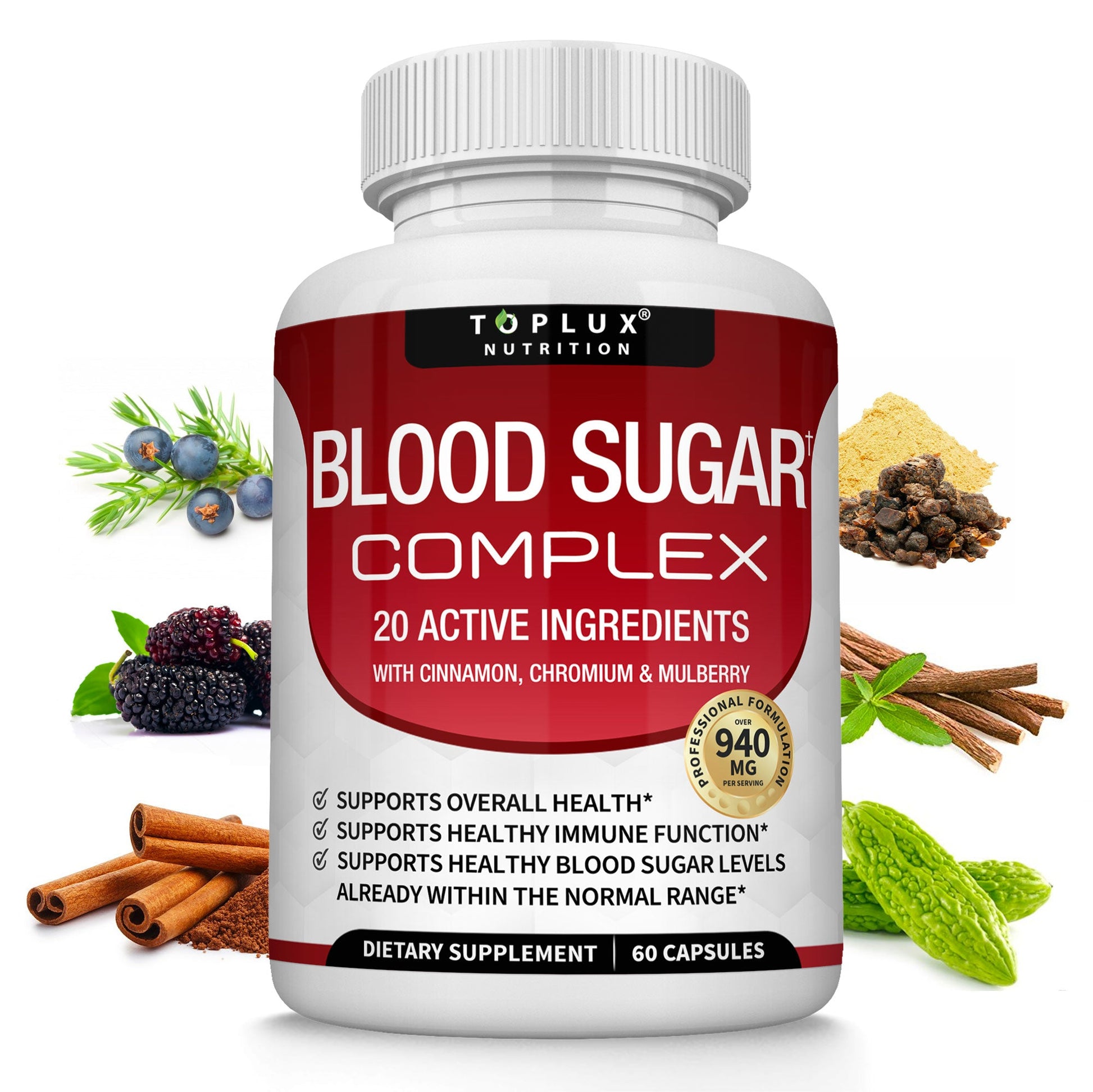 Blood Sugar Complex - Toplux Nutrition