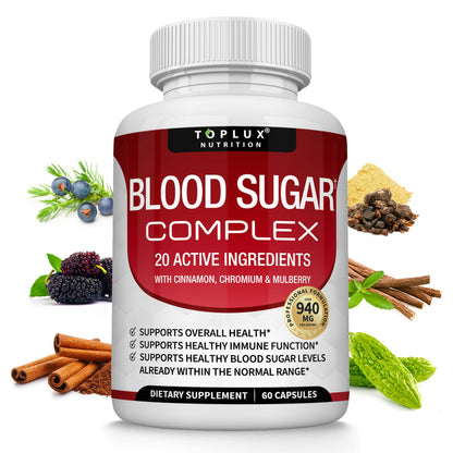 Blood Sugar Complex - Toplux Nutrition