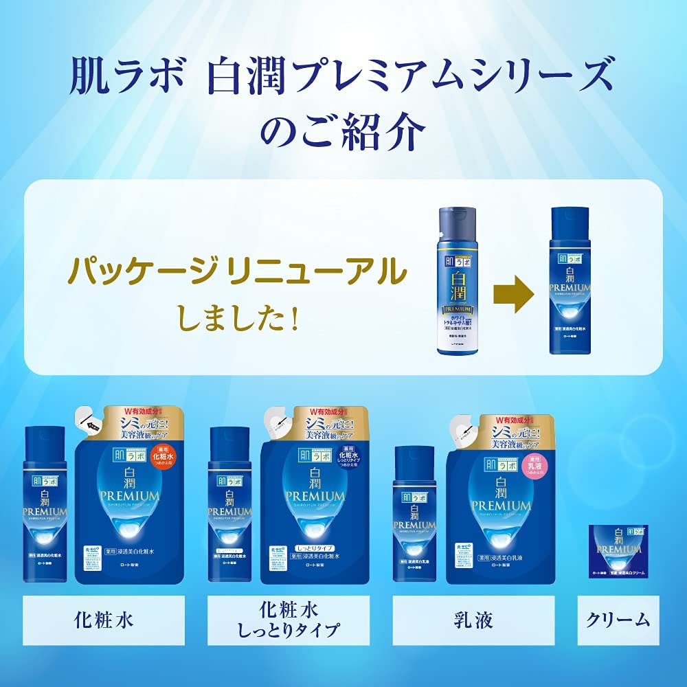 Rohto Hada Labo Shirojyun Premium Brightening Cream