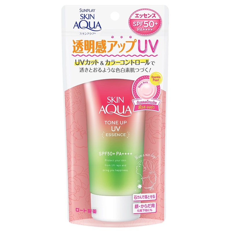 Rohto Skin Aqua Tone Up Essence Happiness Aura