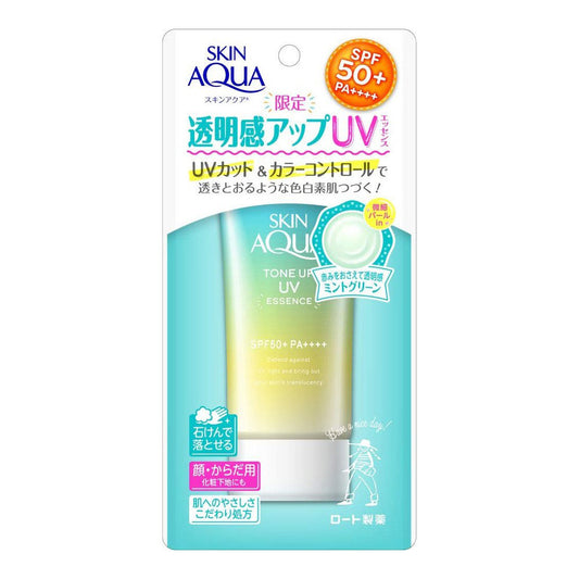 Rohto Skin Aqua Tone Up Essence Mint