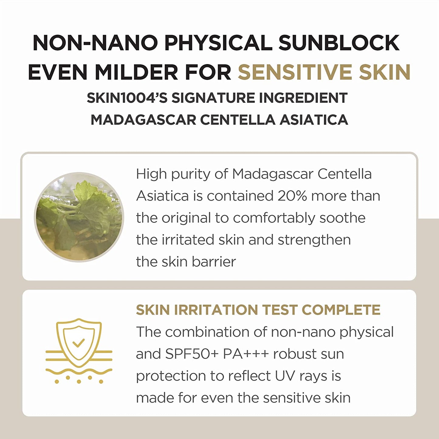Skin1004 Madagascar Centella Air-fit Suncream Plus