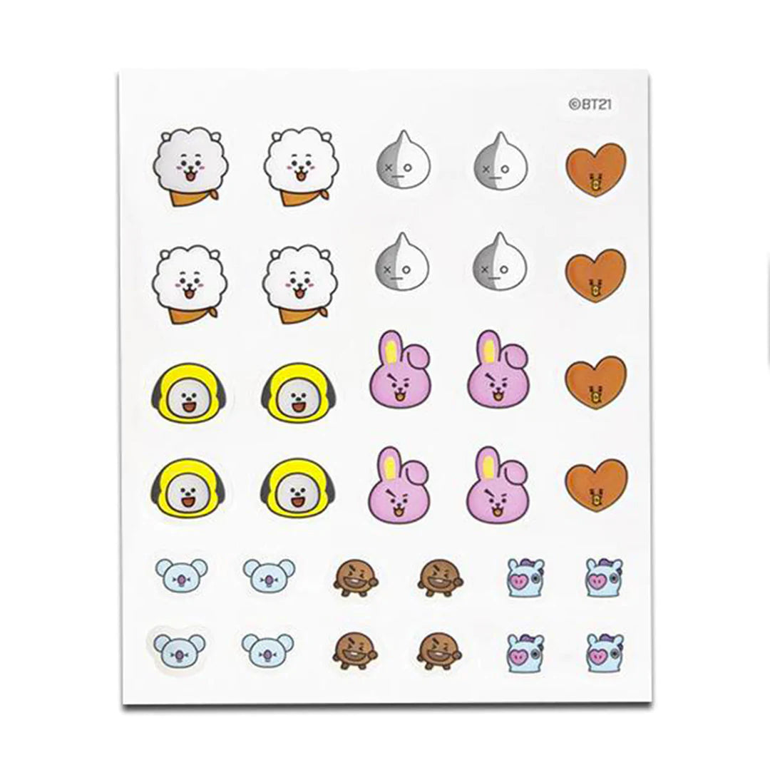 The Creme Shop BT21 Brilliant Skin Hydrocolloid Acne Patches