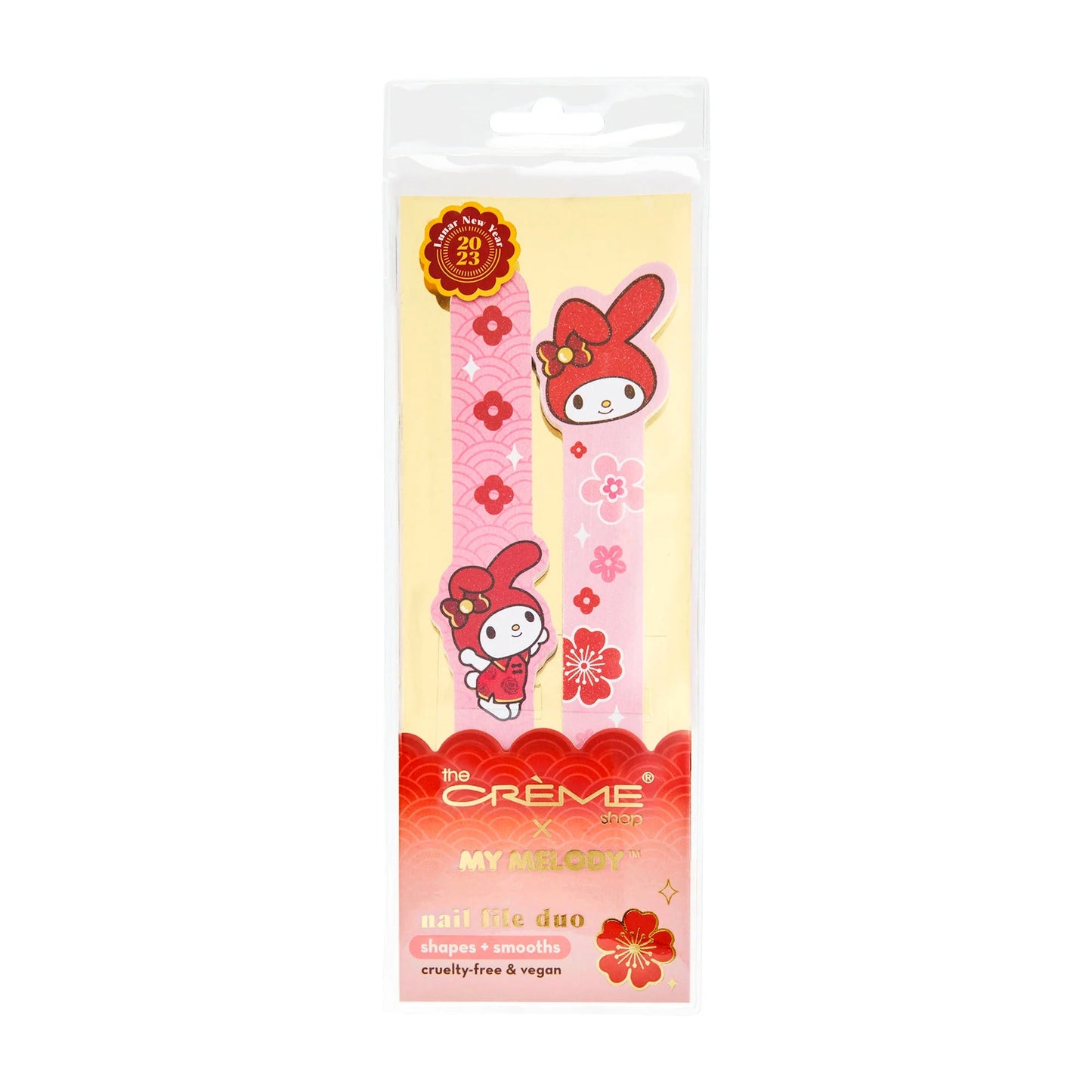 The Creme Shop My Melody Lunar New Year Nail File Duo